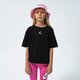 Gyerek póló JORDAN PÓLÓ ESSENTIALS GIRL 45a770-023 szín: fekete