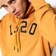 Férfi pulóver NEW ERA PULÓVER NE BRANDED PO HOODY NE BSQ NONE 11604086 szín: sárga