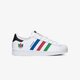 Gyerek sportcipők ADIDAS SUPERSTAR C  fw5238 szín: fehér