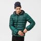 Férfi télikabát CHAMPION KABÁT TÉLI HOODED JACKET 216647gs502 szín: zöld