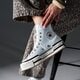 Női tornacipők CONVERSE CHUCK 70 PLUS a03537c szín: kék