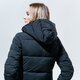 Női télikabát CHAMPION KABÁT HOODED POLYFILLED JACKET REGULAR 113424kk001 szín: fekete