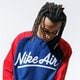 Férfi pulóver NIKE PULÓVER M NSW NIKE AIR CREW MIX MIX SSNL bv5187-492 szín: sötétkék