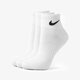 Női zoknik NIKE ZOKNI 3PPK QUARTER WHITE sx4706-101 szín: fehér