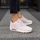 Női sportcipők NIKE WMNS AIR MAX 90 LEA 921304600 szín: rózsaszín