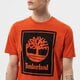 Férfi póló TIMBERLAND PÓLÓ YC SS STACK LOGO TEE (REGULAR) tb0a2aj1cn41 szín: piros