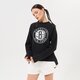 Női pulóver JORDAN PULÓVER BKN W NK FLC CREW CTS STMT NBA do0192-010 szín: fekete
