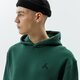 Férfi pulóver JORDAN PULÓVER KAPUCNIS M J ESS FLC PO HOODIE da9818-333 szín: zöld