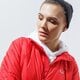 Női télikabát ADIDAS KABÁT TÉLI SHORT PUFFER gk8556 szín: piros