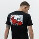 Férfi póló VANS PÓLÓ MN ROSE BED SS BLACK vn0a54cvblk1 szín: fekete