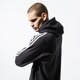 Férfi pulóver ADIDAS PULÓVER 3-STRIPES HZ ed6050 szín: fekete