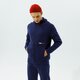 Férfi pulóver PUMA PULÓVER CIPZÁRAS RAD/CAL FZ DK   PEACOAT PEACOAT 58938806 szín: sötétkék