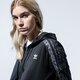 Női pulóver ADIDAS PULÓVER CIPZÁRAS KAPUCNIS LACE ZIP HOODIE fm1749 szín: fekete