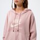 Női pulóver NIKE PULÓVER KAPUCNIS W NSW FLC HOODIE HTG dd5673-601 szín: rózsaszín