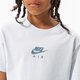 Gyerek póló NIKE PÓLÓ G NSW TEE NIKE AIR BF GIRL do1341-085 szín: kék
