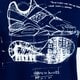 Férfi póló NIKE PÓLÓ SS TEE HUARACHE 840327429 szín: sötétkék
