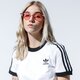 Női póló ADIDAS PÓLÓ 3 STR TEE ed7483 szín: fehér