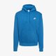 Férfi pulóver NIKE PULÓVER KAPUCNIS NIKE SPORTSWEAR CLUB FLEECE bv2654-407 szín: kék