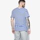 Férfi póló NIKE PÓLÓ FC STRIPE TEE 789449100 szín: kék
