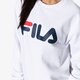 Férfi pulóver FILA PULÓVER PURE CREW SWEAT 681091m67 szín: fehér