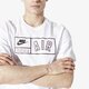 Férfi póló NIKE PÓLÓ SS M NSW TEE CLTR NIKE AIR av9963-100 szín: fehér