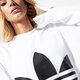 Női pulóver ADIDAS PULÓVER BELLISTA SWEATER ec5777 szín: fehér