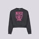 Gyerek pulóver NIKE PULÓVER G NSW TREND FLC CREW PRNT GIRL fz4722-060 szín: szürke