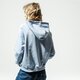 Női pulóver VANS PULÓVER KAPUCNIS WM FLYING V FT BOXY HOODIE ZEN BLUE vn0a4bg3vby1 szín: kék