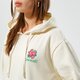 Női pulóver VANS PULÓVER KAPUCNIS ECO POSITIVITY BFF HOODIE vn0a5lhy7vj1 szín: bézs