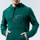 Férfi pulóver CONFRONT PULÓVER KAPUCNIS BIG LOGO HOODY cf320blm38002 szín: zöld