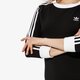Ruha és szoknya ADIDAS NŐI RUHA 3 STRIPES MELEGÍTŐS ADICOLOR dv2567 szín: fekete