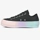 Női tornacipők CONVERSE CHUCK TAYLOR ALL STAR LIFT 566157c szín: fekete