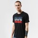 Férfi póló LEVI'S PÓLÓ SPORTSWEAR LOGO GRAPHIC 396360050 szín: fekete