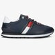 Férfi sportcipők TOMMY HILFIGER LEATHER LIFESTYLE SNEAKER em0em00349cey szín: sötétkék