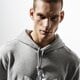 Férfi pulóver ADIDAS PULÓVER KAPUCNIS TREFOIL HOODIE ADICOLOR dt7963 szín: szürke