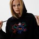 Női pulóver VANS PULÓVER KAPUCNIS HO21 W CORE APPAREL TOPS vn0a5lk2blk1 szín: fekete
