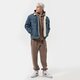 Férfi pulóver ADIDAS PULÓVER KAPUCNIS TREFOIL LINEAR LABEL HOODIE hm2652 szín: barna