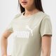 Női póló PUMA PÓLÓ ESS LOGO TEE (S) 586775 85 szín: zöld