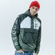Férfi pulóver NIKE PULÓVER KAPUCNIS SPORTSWEAR SWOOSH cu3885-001 szín: zöld