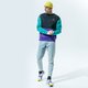 Férfi pulóver JORDAN PULÓVER JUMPMAN AIR ct3455-010 szín: fekete