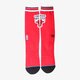 Férfi zoknik STANCE ZOKNI BULLS JERSEY m545d17bul szín: piros