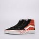 Férfi sportcipők VANS SK8-HI FLAME vn0005ujgwp1 szín: narancssárga