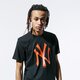 Férfi póló NEW ERA PÓLÓ MLB TEE NYY BLK NEW YORK YANKEES BLKROG 12123933 szín: fekete