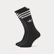 Női zoknik ADIDAS ZOKNI 3-PACK SOLID SOCKS HIGH CREW il5015 szín: fekete