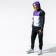 Férfi télikabát NEW ERA KABÁT NBA HOODED WINDBREAKER LOSLAK WHIBLKTRP 12033458 szín: piros