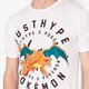 Női póló HYPE PÓLÓ SS CHARIZARD hpok003 szín: fehér