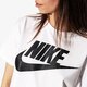 Női póló NIKE PÓLÓ SS W NSW ESSNTL TOP CROP SS aa3144-100 szín: fehér