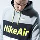 Férfi pulóver NIKE PULÓVER KAPUCNIS AIR cj4824-077 szín: szürke