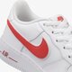 Gyerek sportcipők NIKE AIR FORCE 1-3 (GS) av6252-101 szín: fehér
