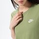Női póló NIKE PÓLÓ ESSENTIAL SHORT SLEEVE dn2393-334 szín: zöld